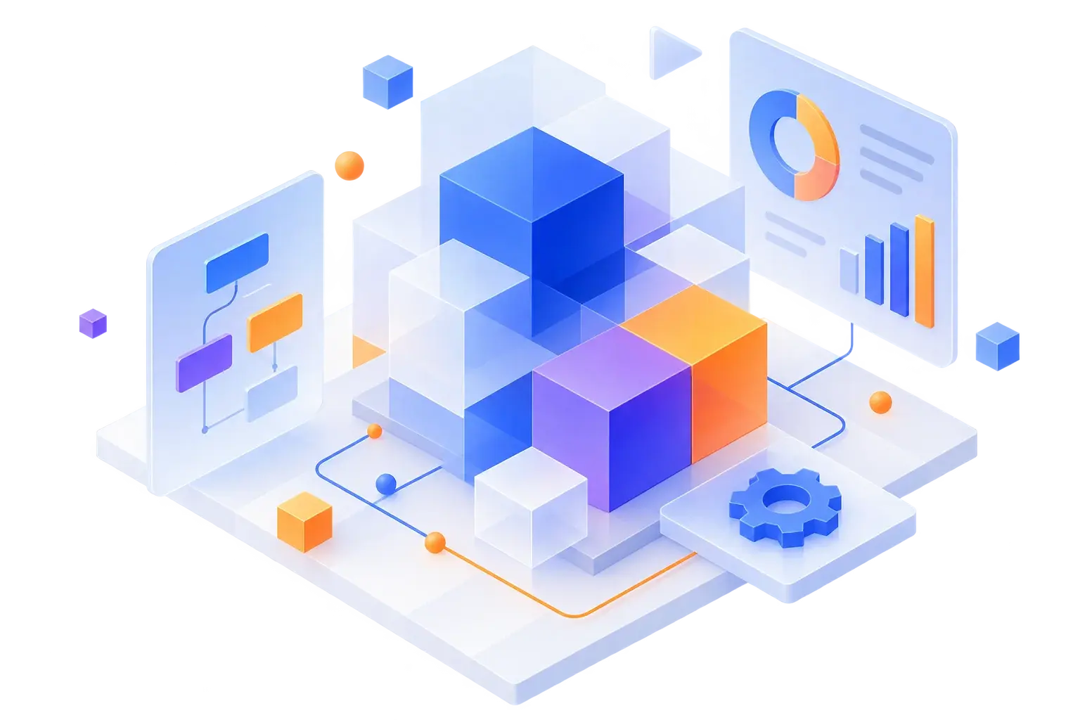 A connected network and data operating system